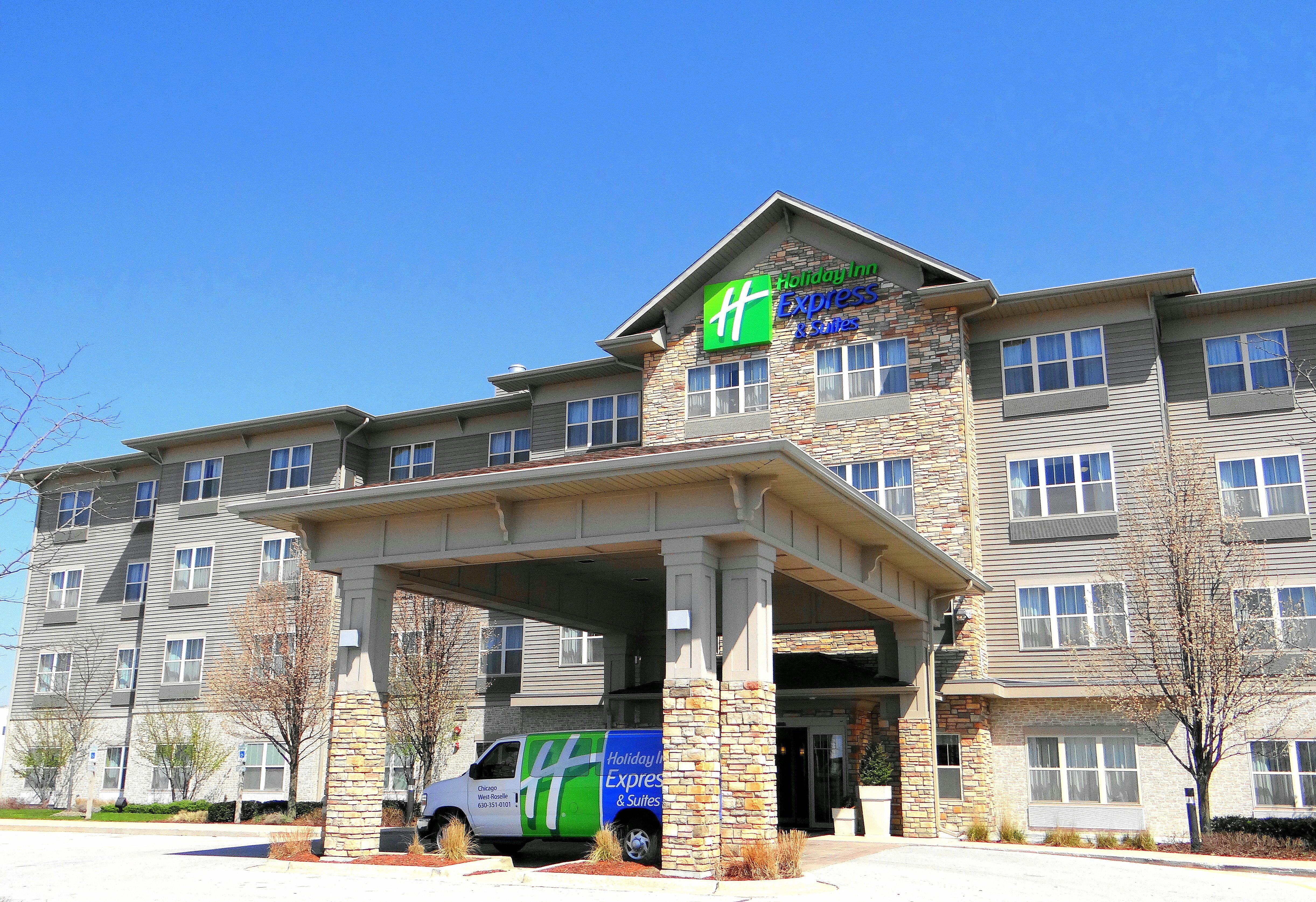 Holiday Inn Express Hotel & Suites Chicago West Roselle By Ihg Exterior foto